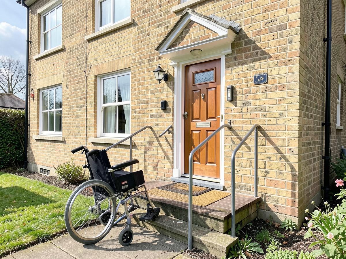 Ramped Access & Widened Entrance - after